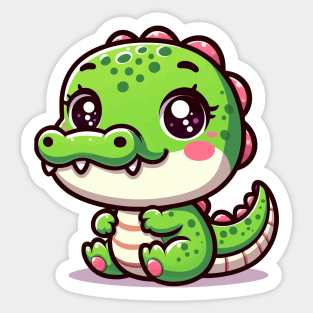 Cutie Croc Charm Sticker